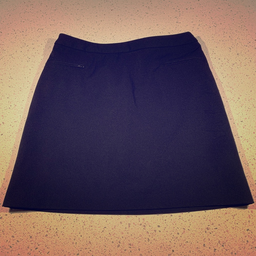 BCBG Maxazria Mini Skirt with Two Zipper Pockets